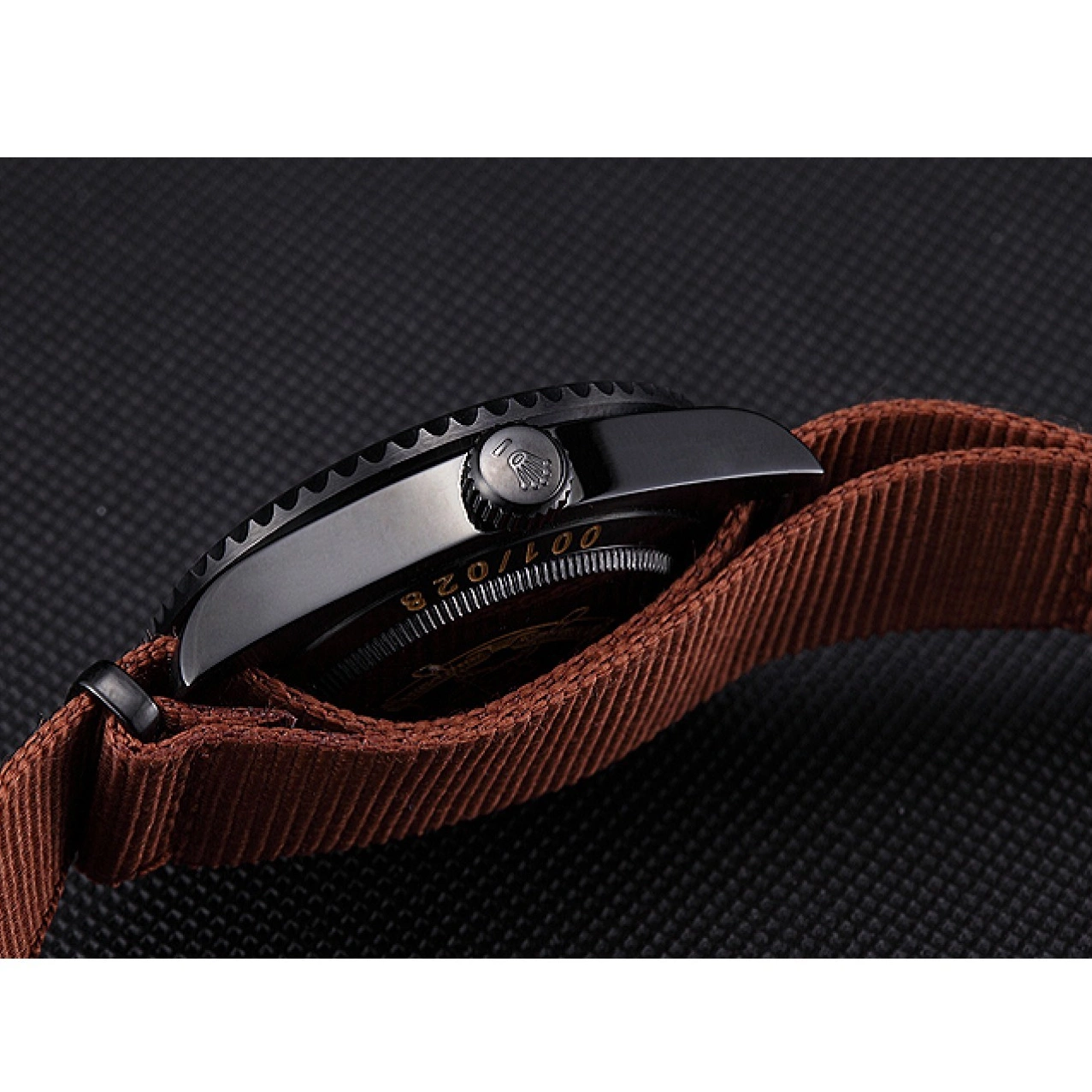 AAA Replica Watches 621997 Submariner Stealth Rolex Brown 0727